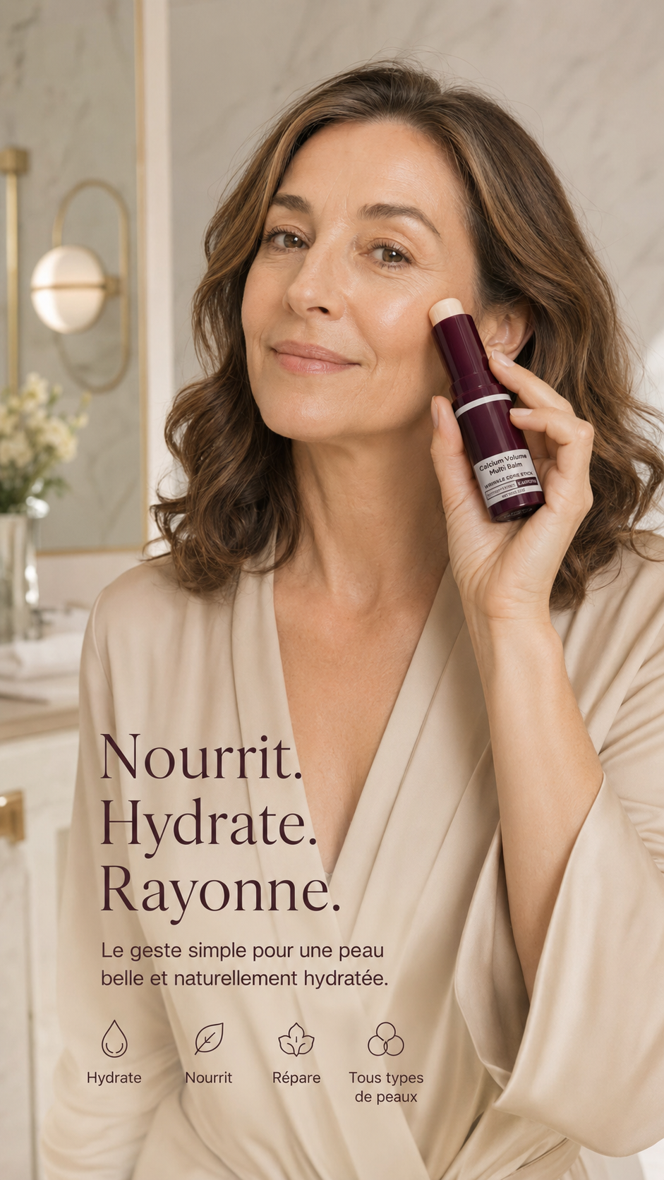 Baume Calcium, Collagène Anti-âge